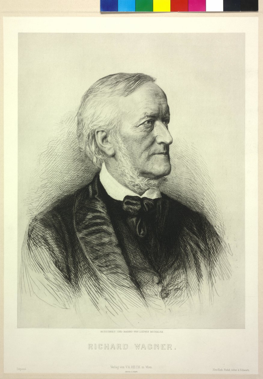 Richard Wagner af Ludwig Michalek
