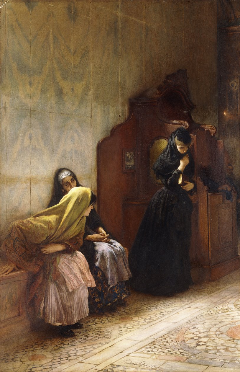 Bekendelsen, af Ludwig Passini