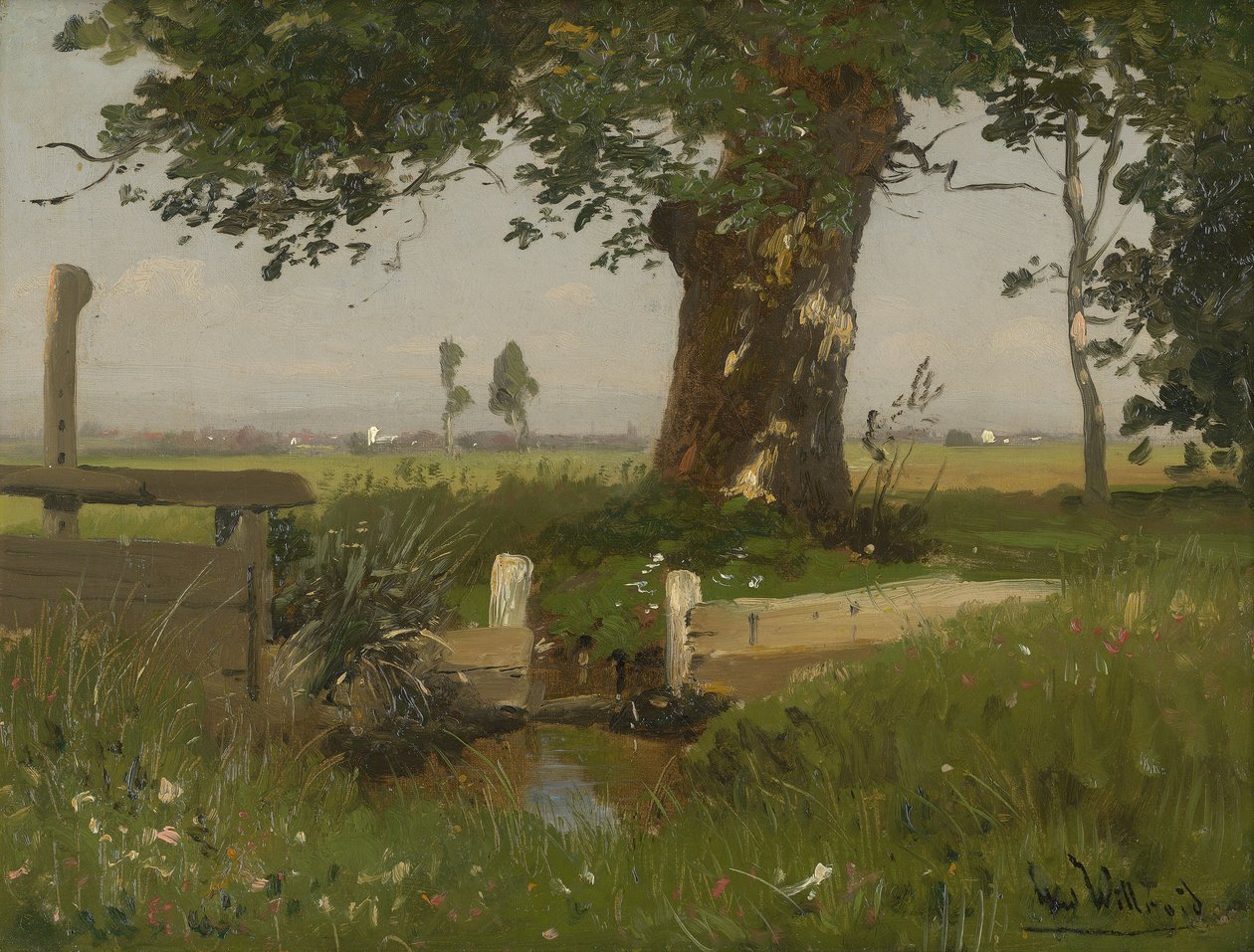 Sommerligt englandskab i Kärnten af Ludwig Willroider