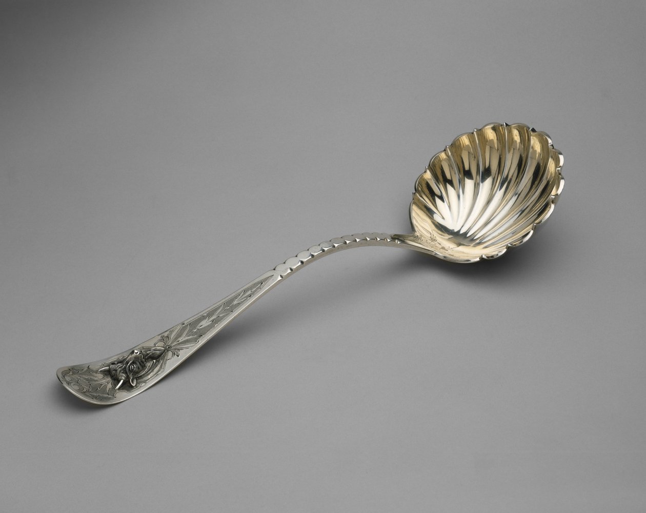 Slev, c. 1867 (mønt sølv) af Ludwig and Co. Schohay