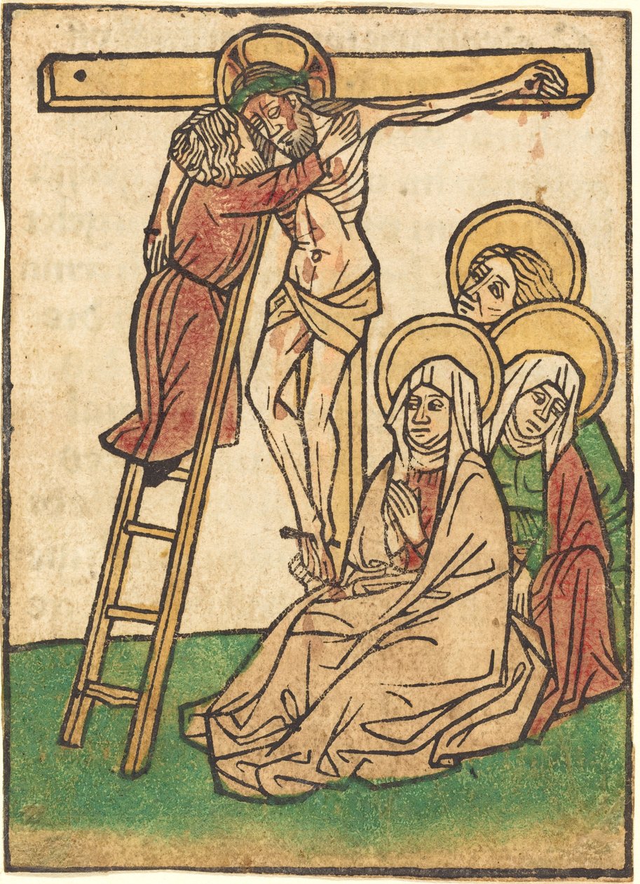 Nedstigningen fra korset. af Ludwig of Ulm