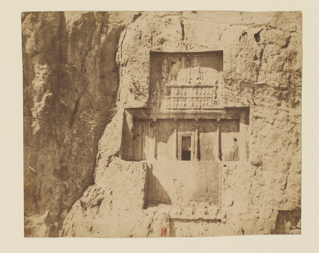 Visning 9 - Naqsh -e Rostam. Relief sassanide af Luigi Pesce
