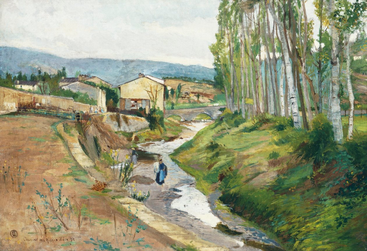 Riccio-gårdene i Firenze af Luigi Levi
