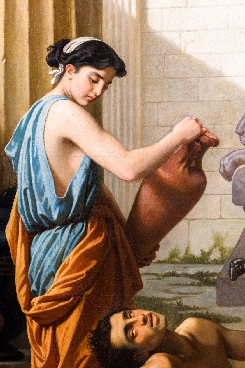 Uddannelse i Sparta af Luigi Mussini