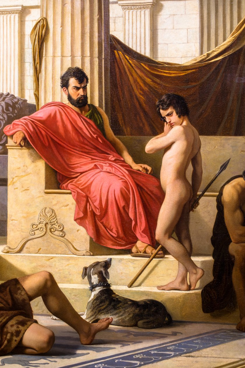 Uddannelse i Sparta af Luigi Mussini