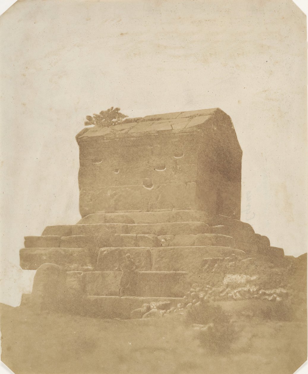 Fald fra Kyros til Morgab, 1858. af Luigi Pesce