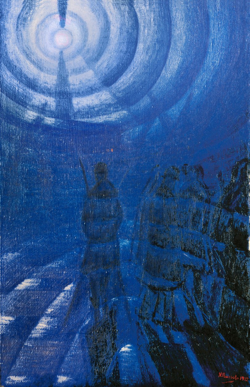 Tågens fasthed af Luigi Russolo