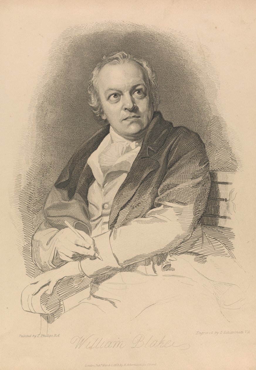 William Blake, Frontispice af Luigi Schiavonetti