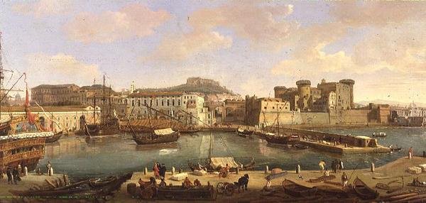 Napoli -bugten af Luigi Vanvitelli
