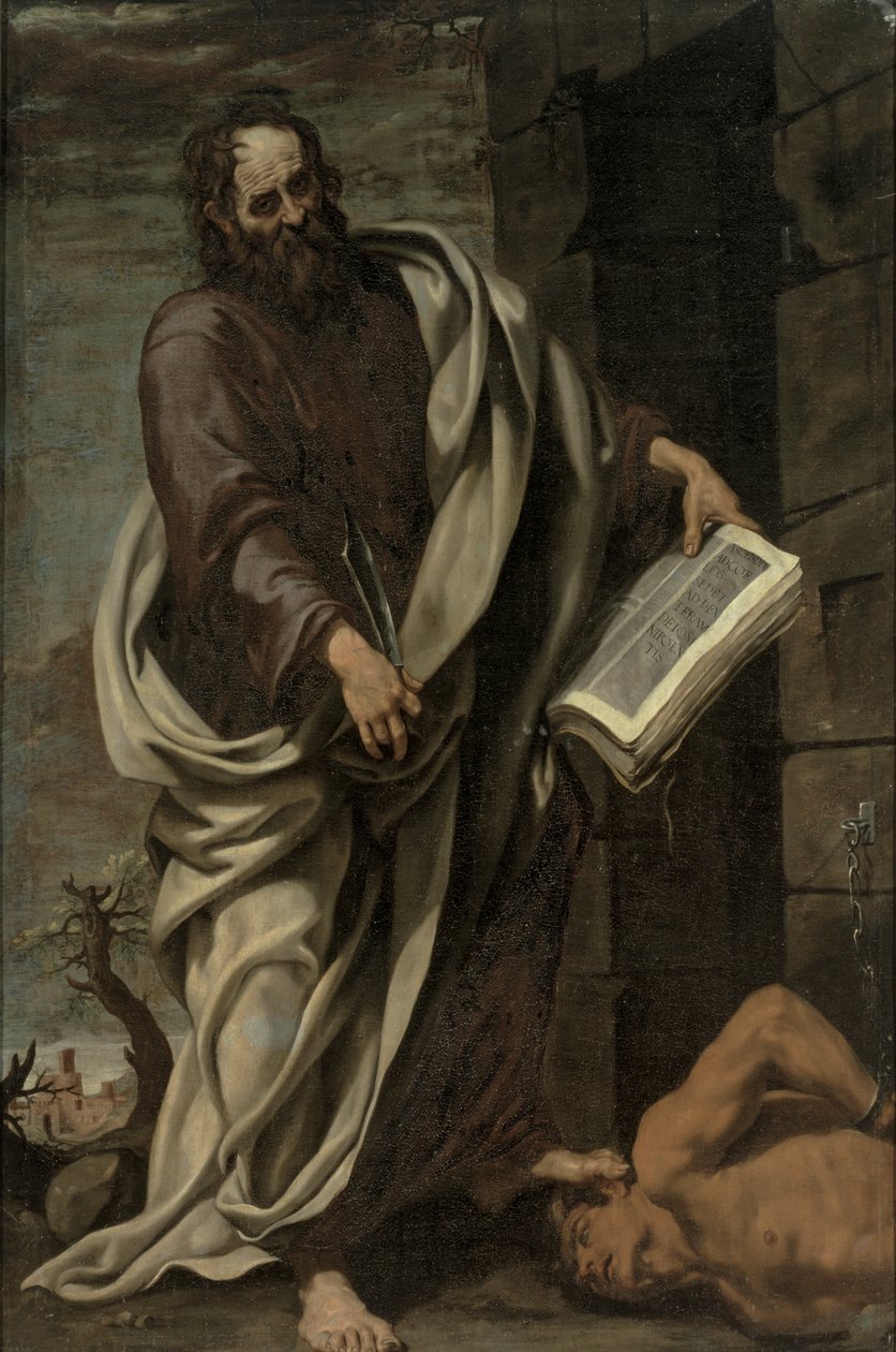 St. Bartholomæus, 1620 af Luis Tristan de Escamilla
