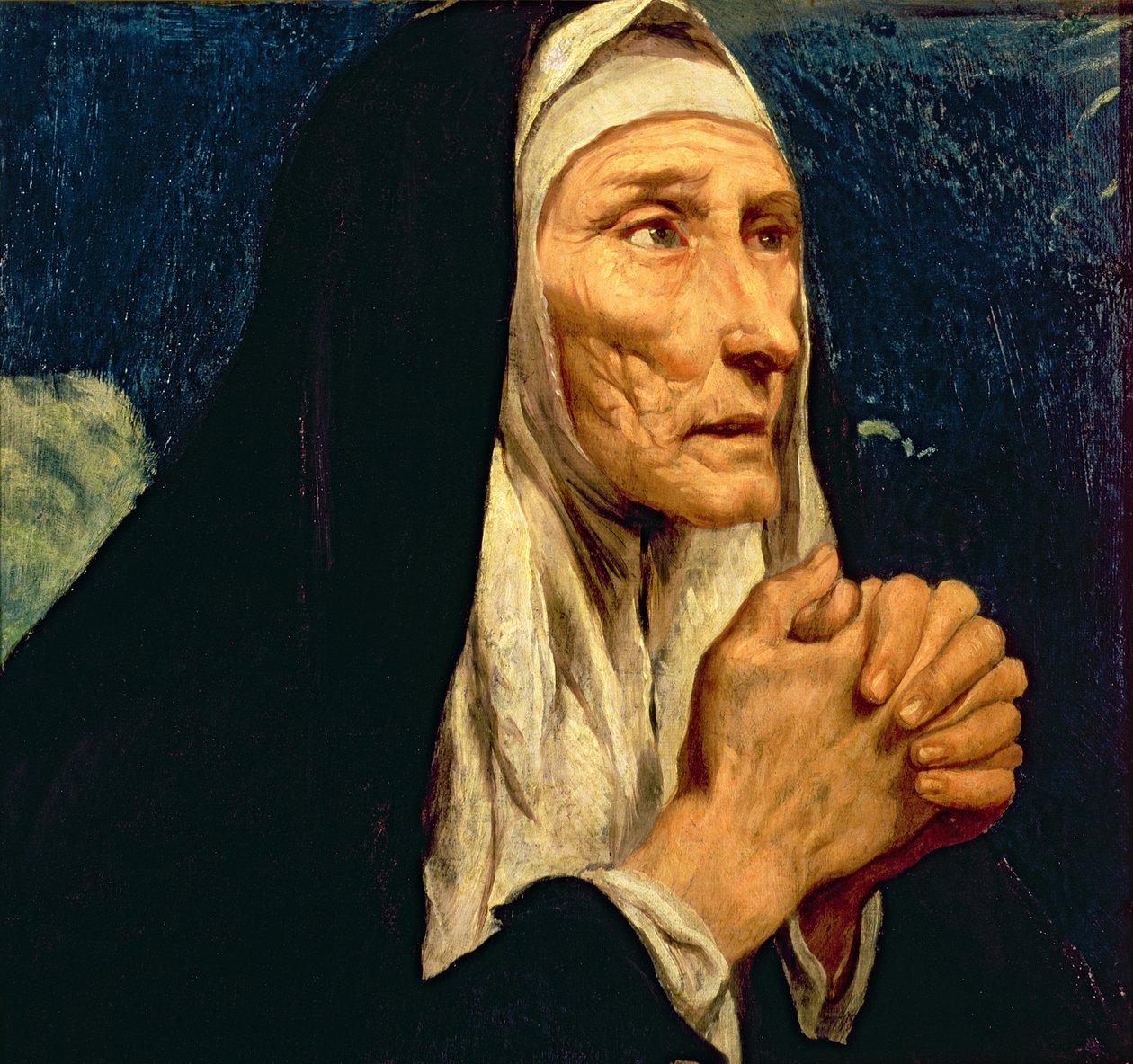 Sankt Monica af Luis Tristan de Escamilla