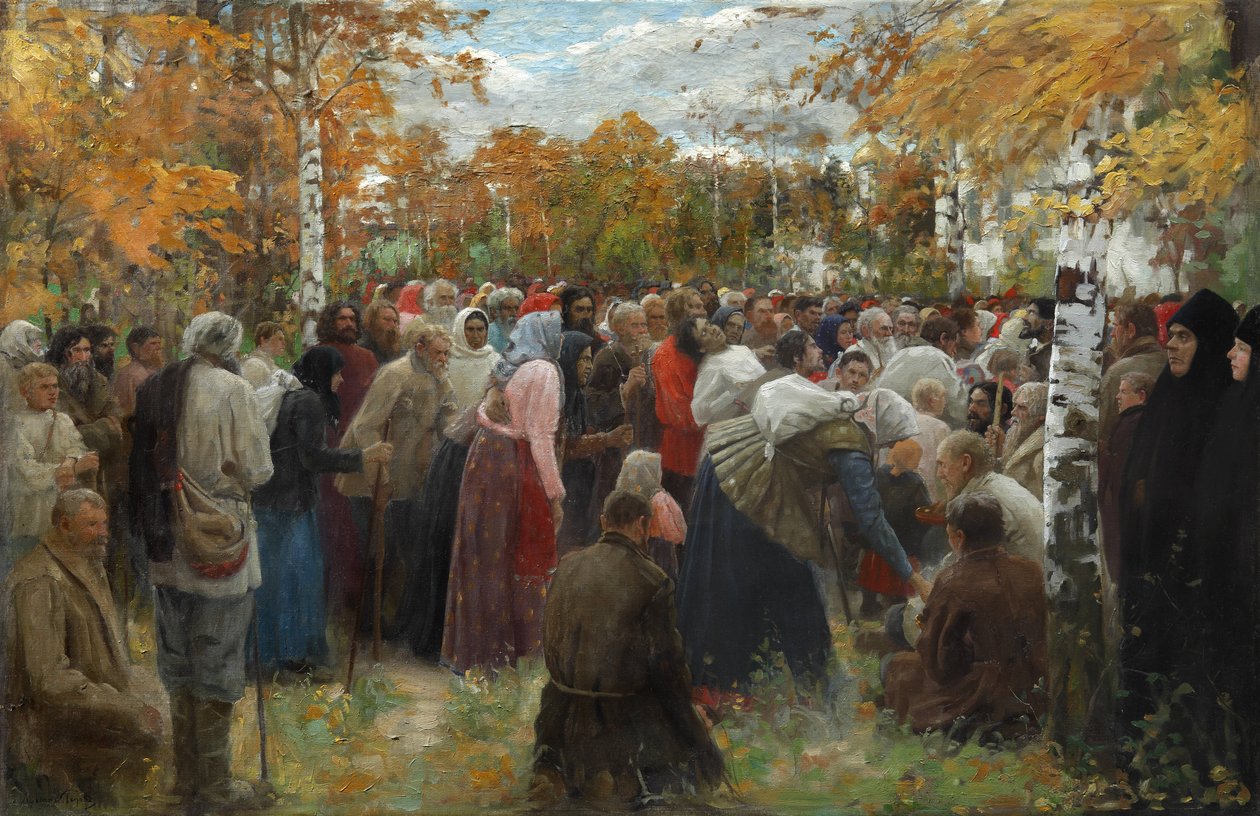 Til hellige steder, 1911. af Lukian Vasilyevich Popov