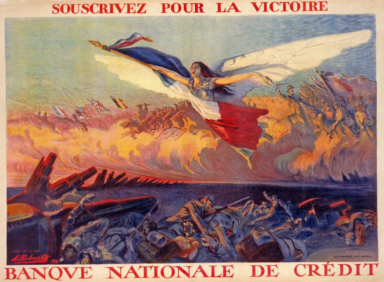 Abonner på Victory, National Credit Bank, pub. 1916 af M. Richard Gutz
