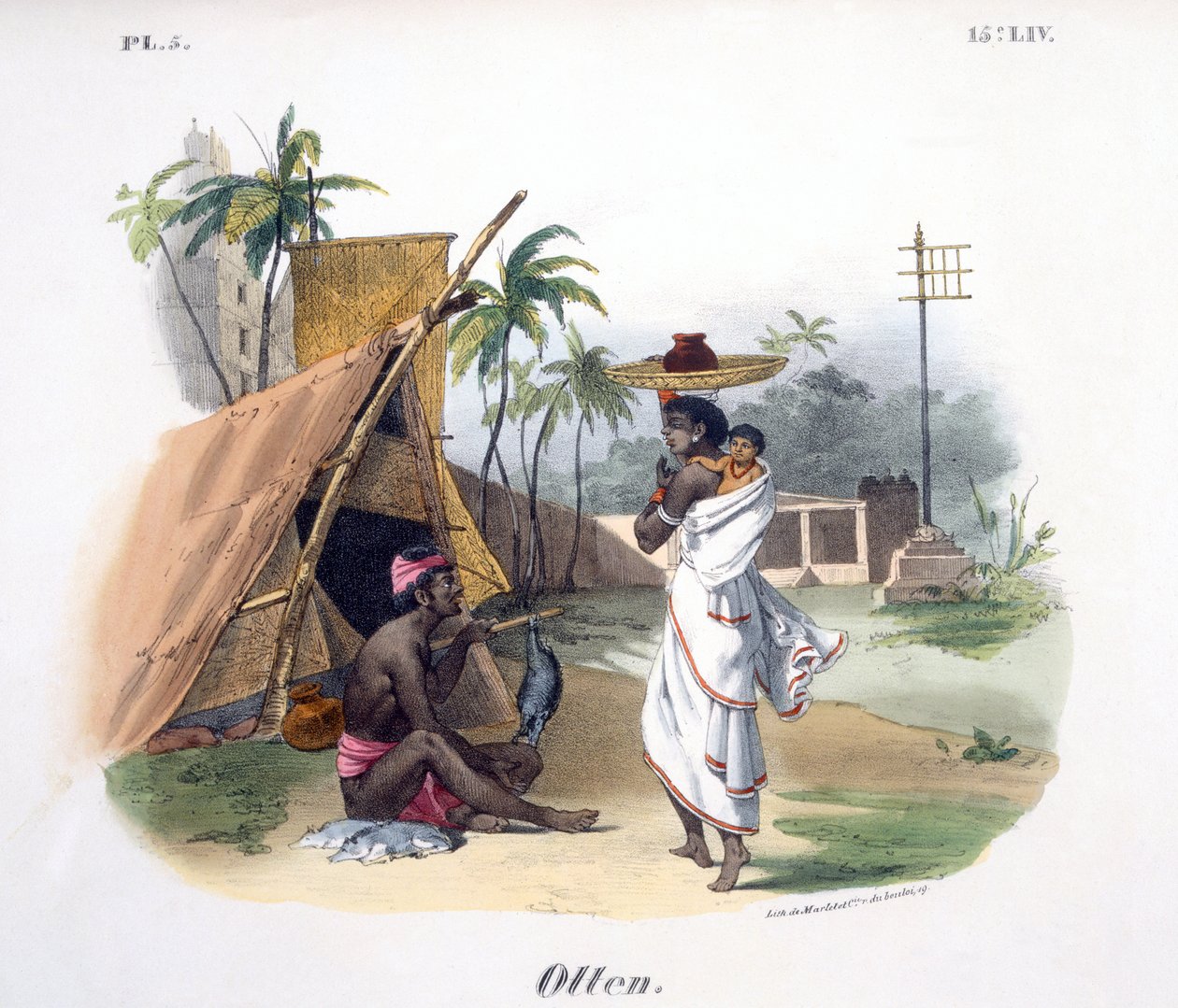 Fattige Folk, 1827-35 af M.E. Burnouf