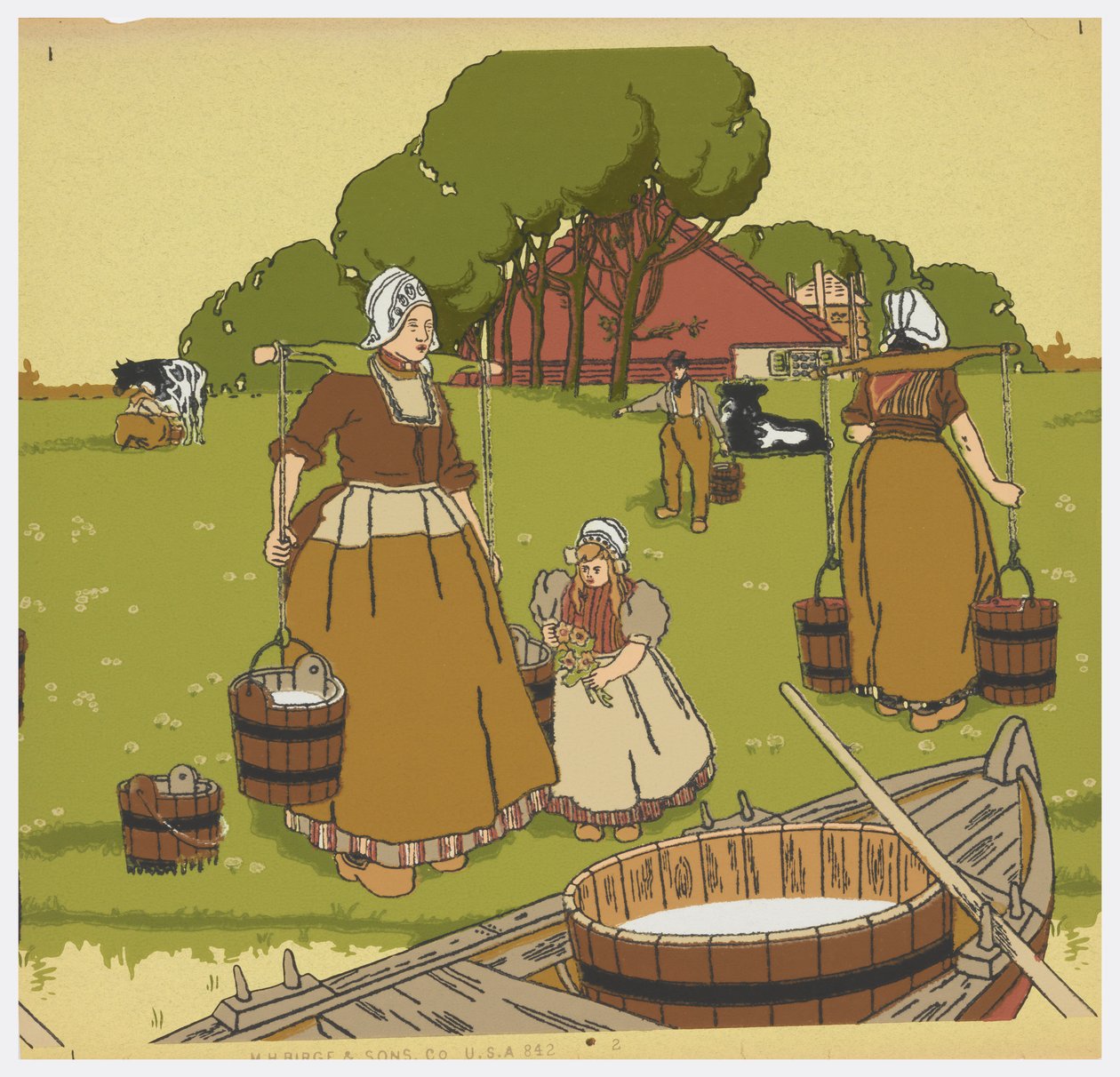 Frise af M.H. Birge and Sons Co