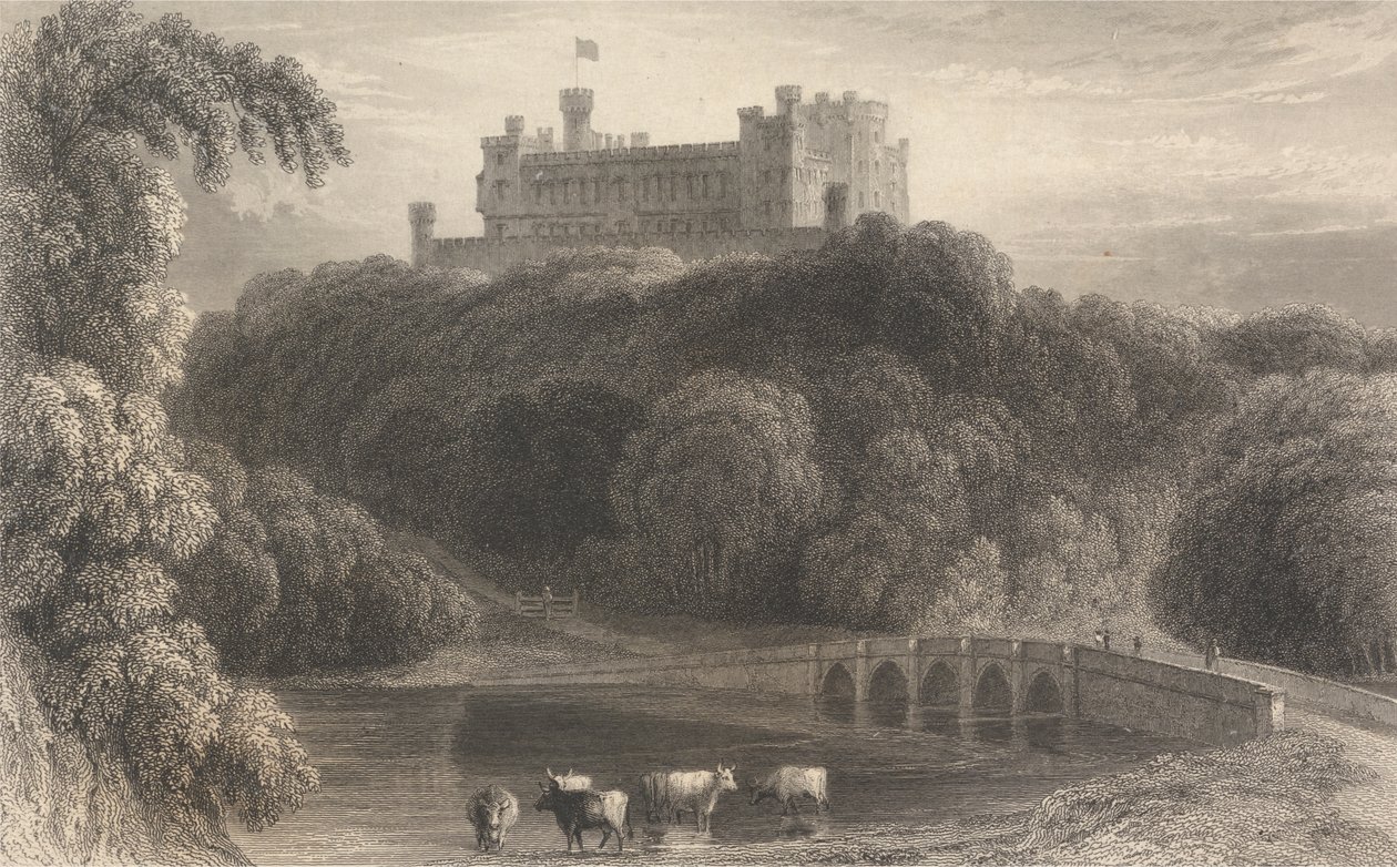 Belvoir Castle, Rutland af M. J. Starling