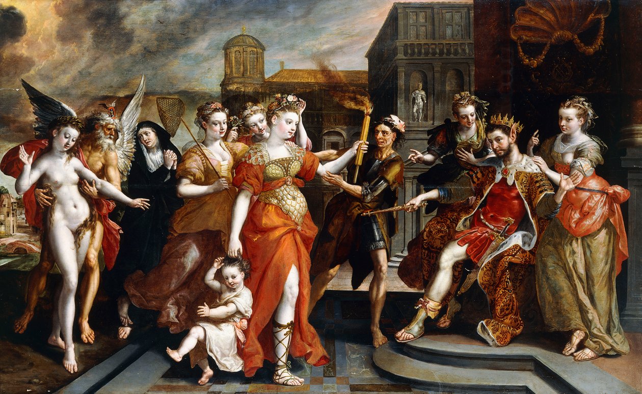 Calumney of Apelles, af Maarten de Vos