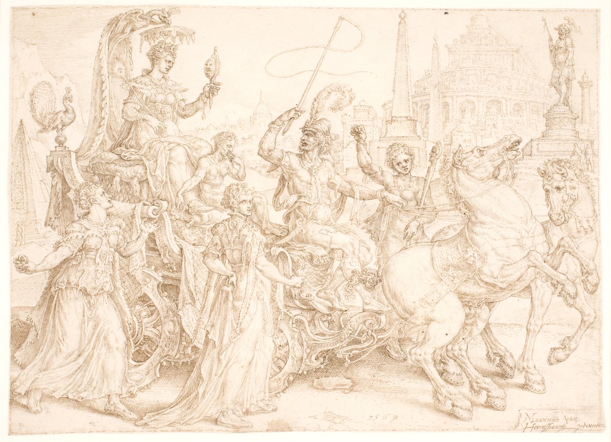 Triumfvogn Stolthed af Maarten van Heemskerck