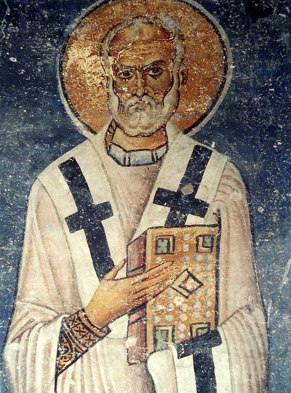 Portræt af en patriark af Macedonian School
