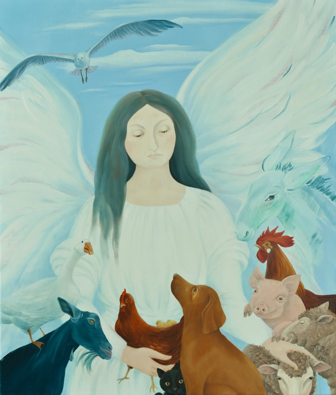 Protecting Angel, 2012 af Magdolna Ban