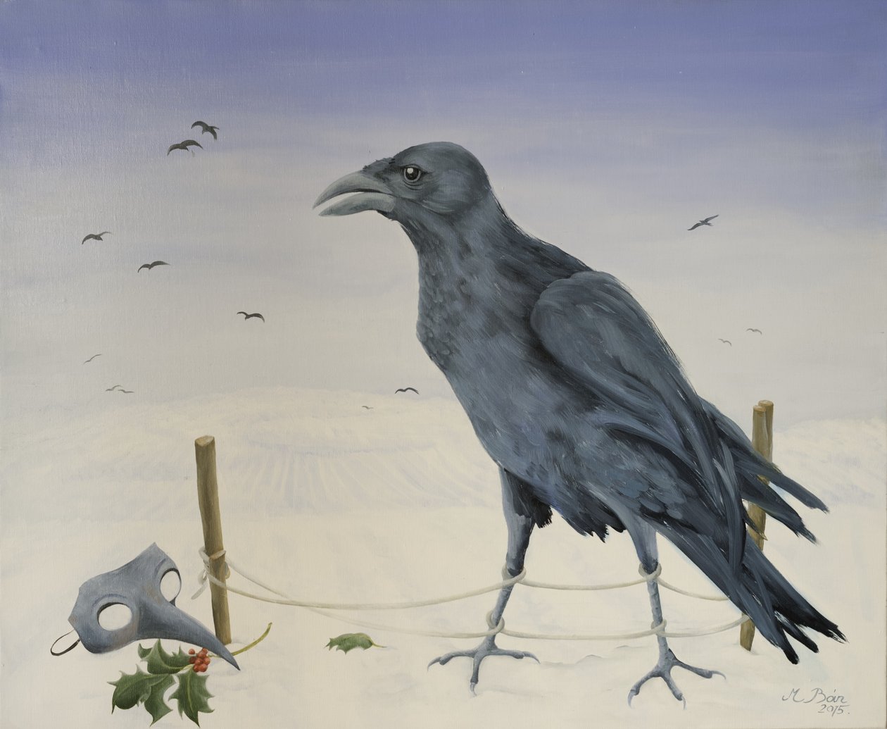 Nevermore, 2015, af Magdolna Ban