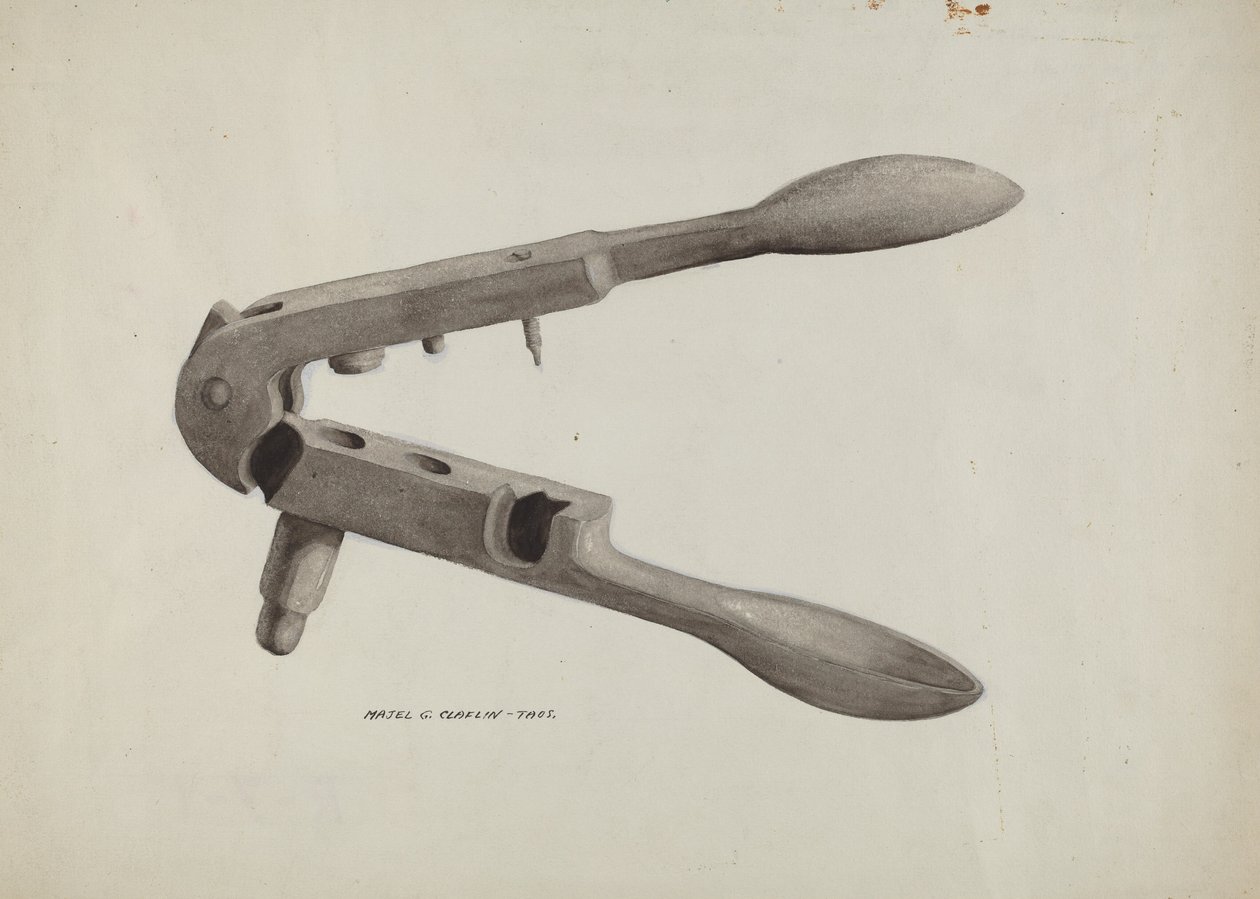 Kugleform, ca. 1937. af Majel G. Claflin