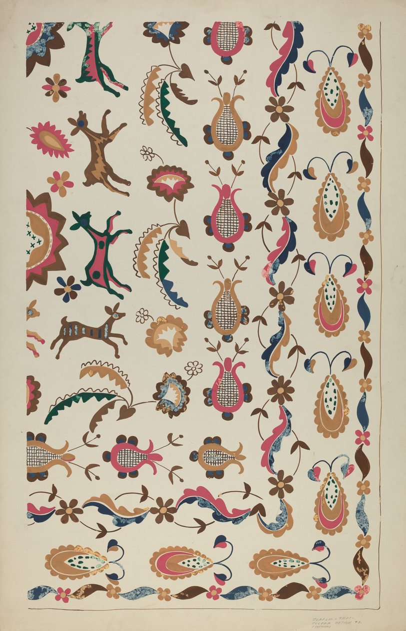 Quilt, 19351942. af Majel G. Claflin