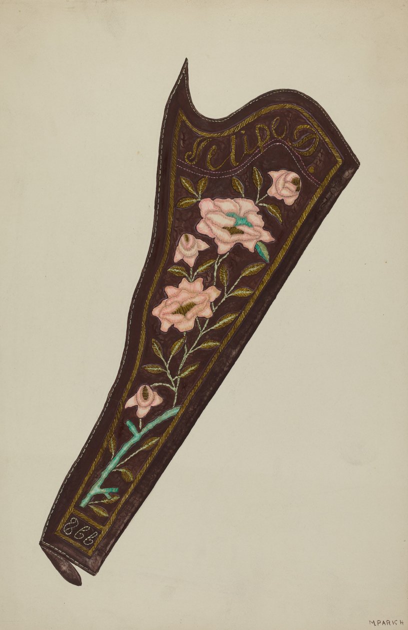 Pistolhylster, 19351942. af Majel G. Claflin