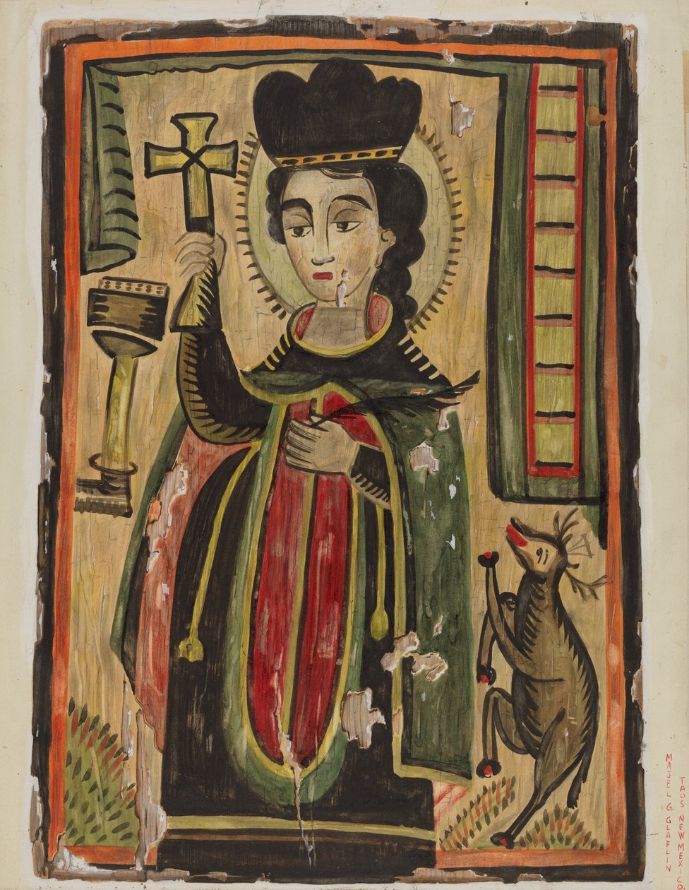 Altertavle - St. Procopius, 19351942. af Majel G. Claflin