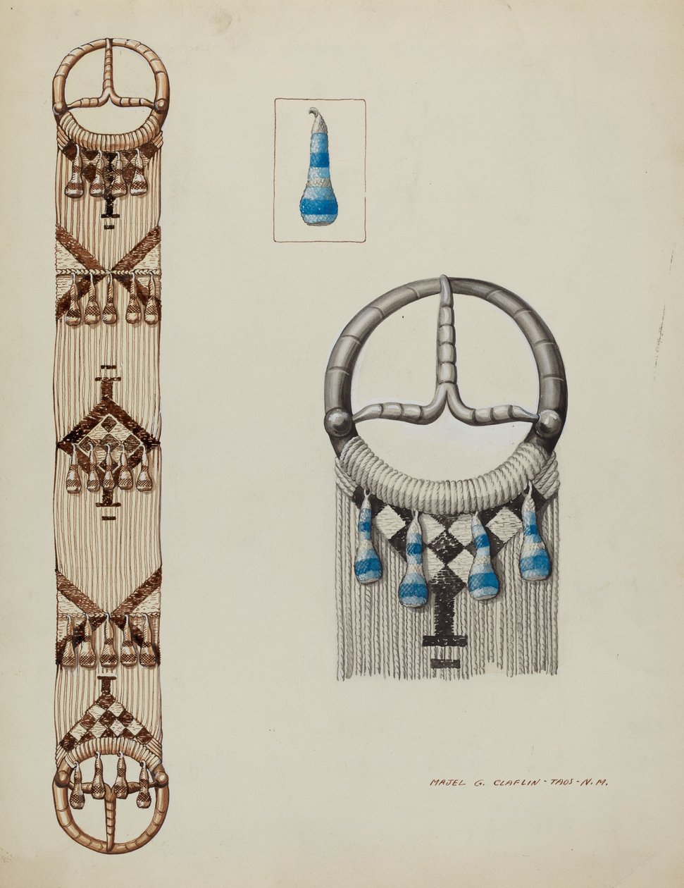 spanske Cinch, ca. 1937. af Majel G. Claflin
