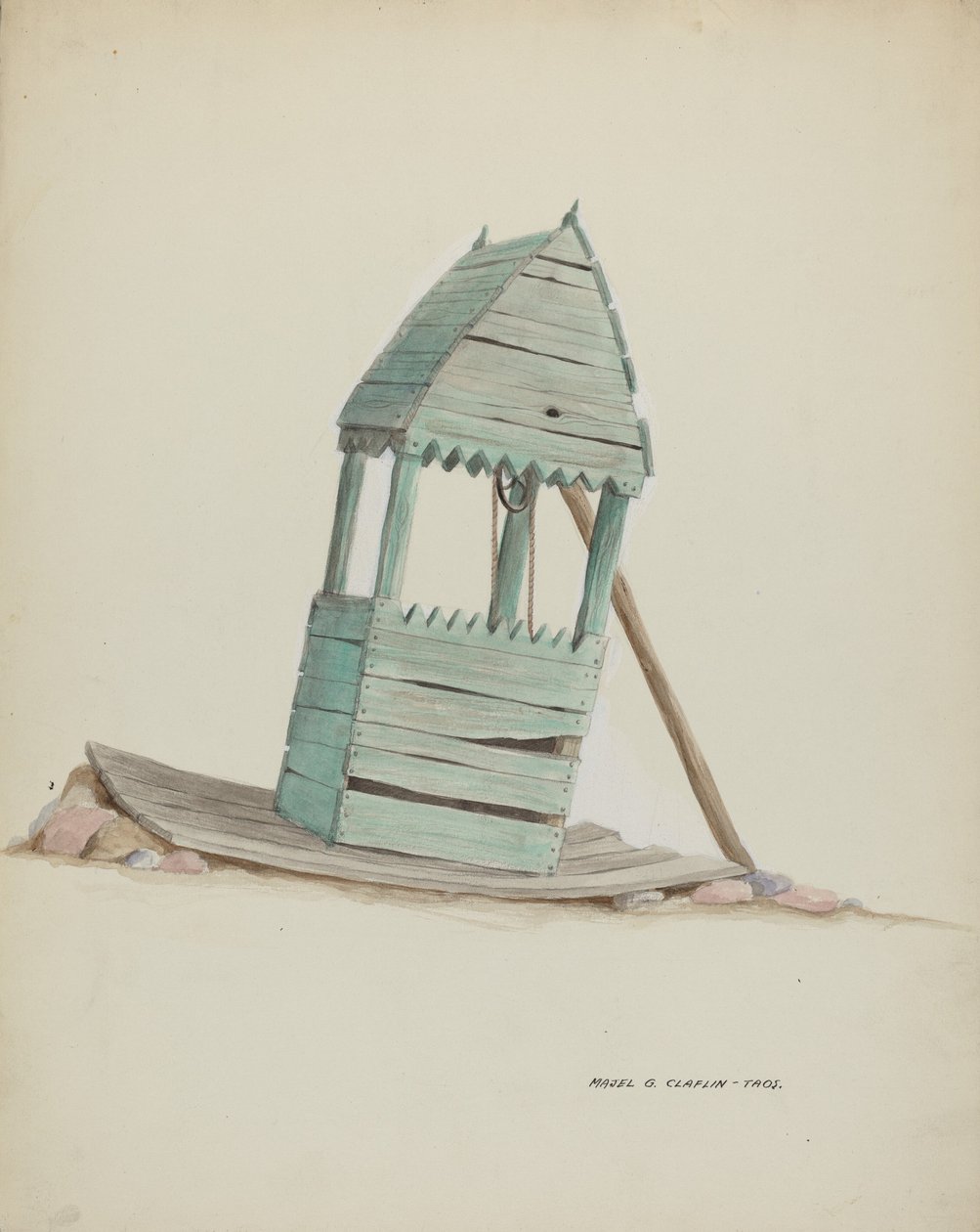 Godt hoved, c. 1937. af Majel G. Claflin