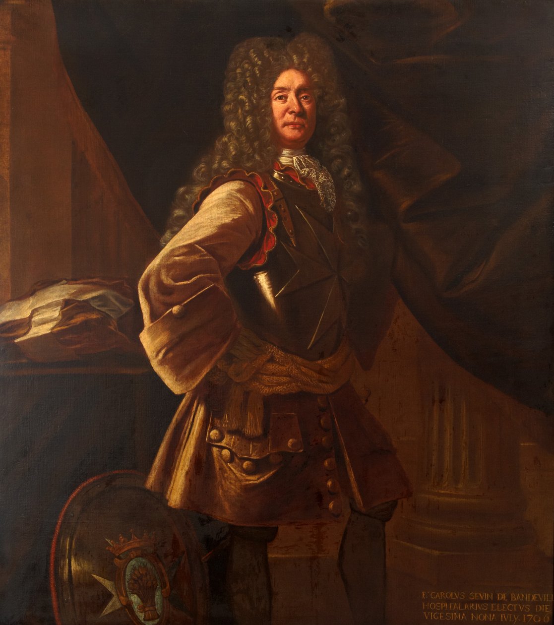 Carolus Sevin de Bandeville, 1706 af Maltese School