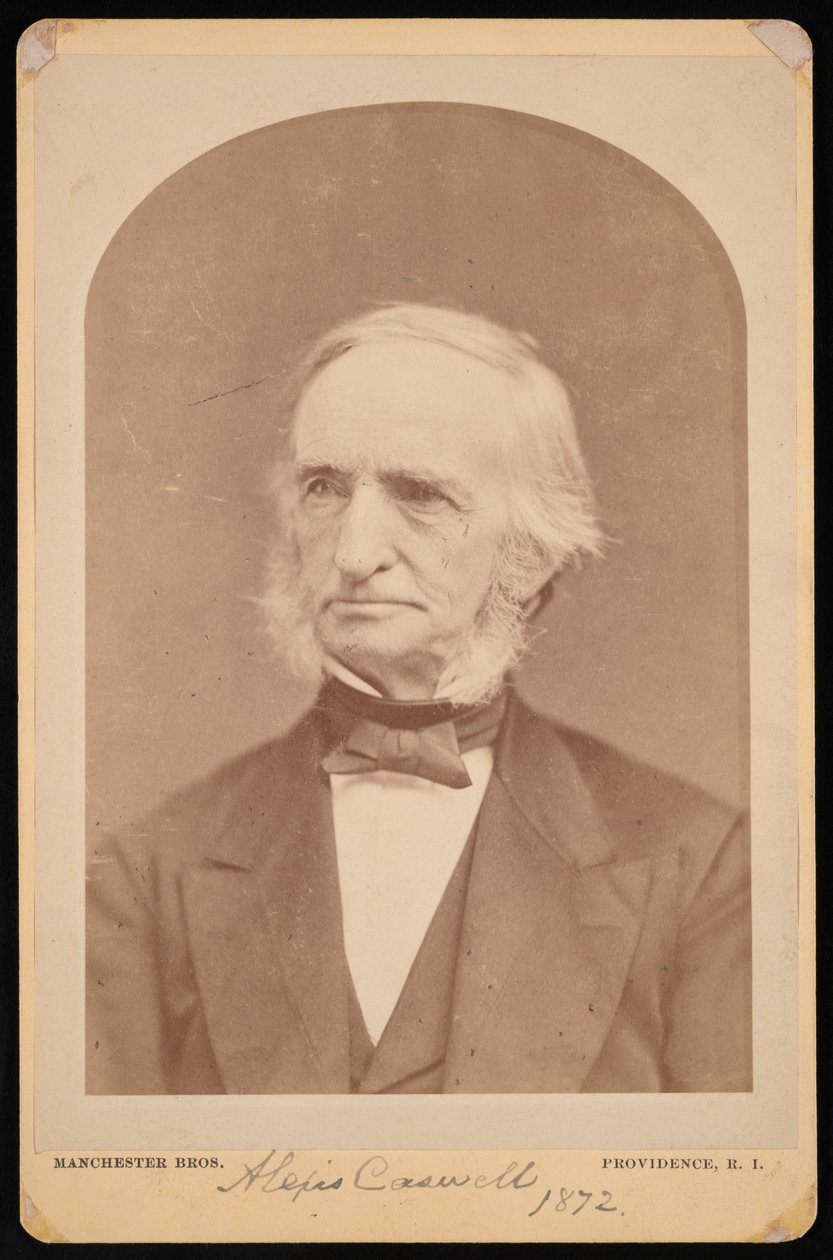 Portræt af Alexis Caswell 1799-1877, 1872. af Manchester Bros