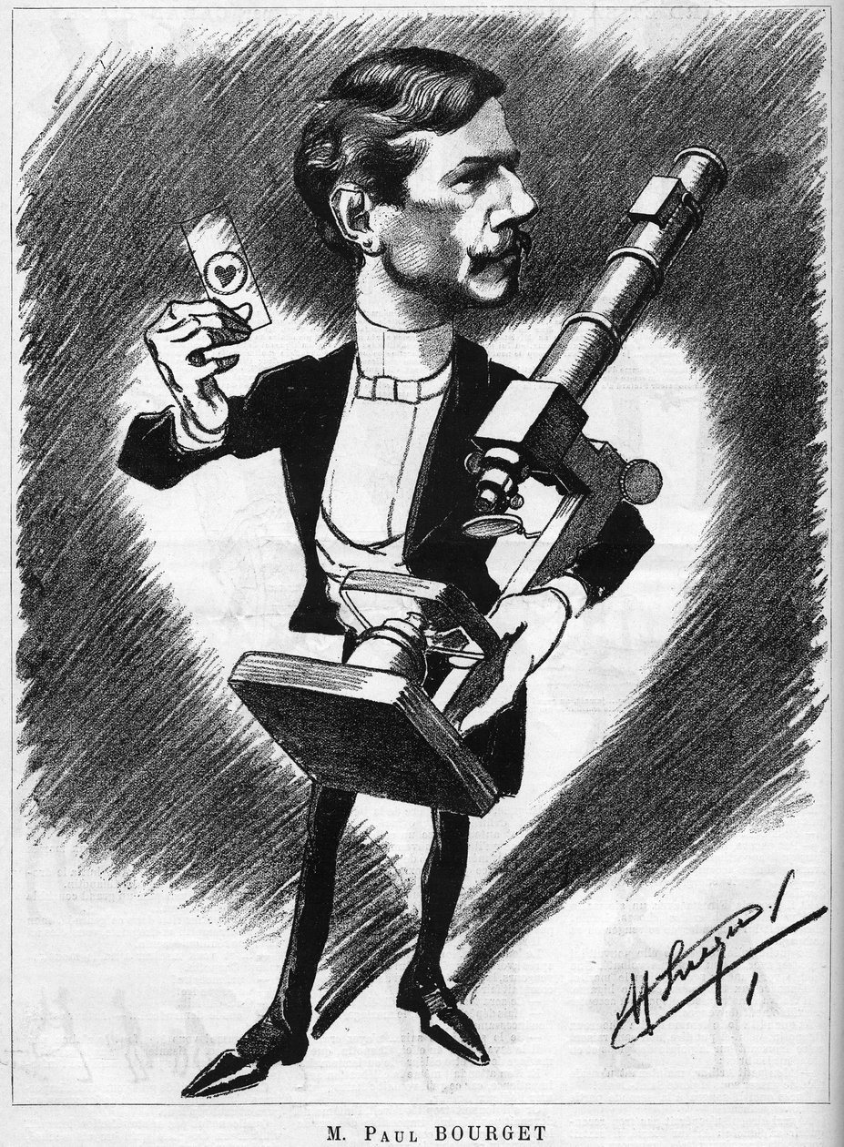 Paul BOURGET (1852-1935) fransk forfatter. af Manuel Luque