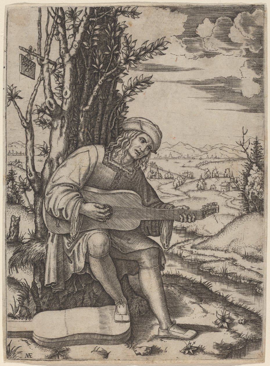 Giovanni Filoteo Achillini af Marcantonio Raimondi