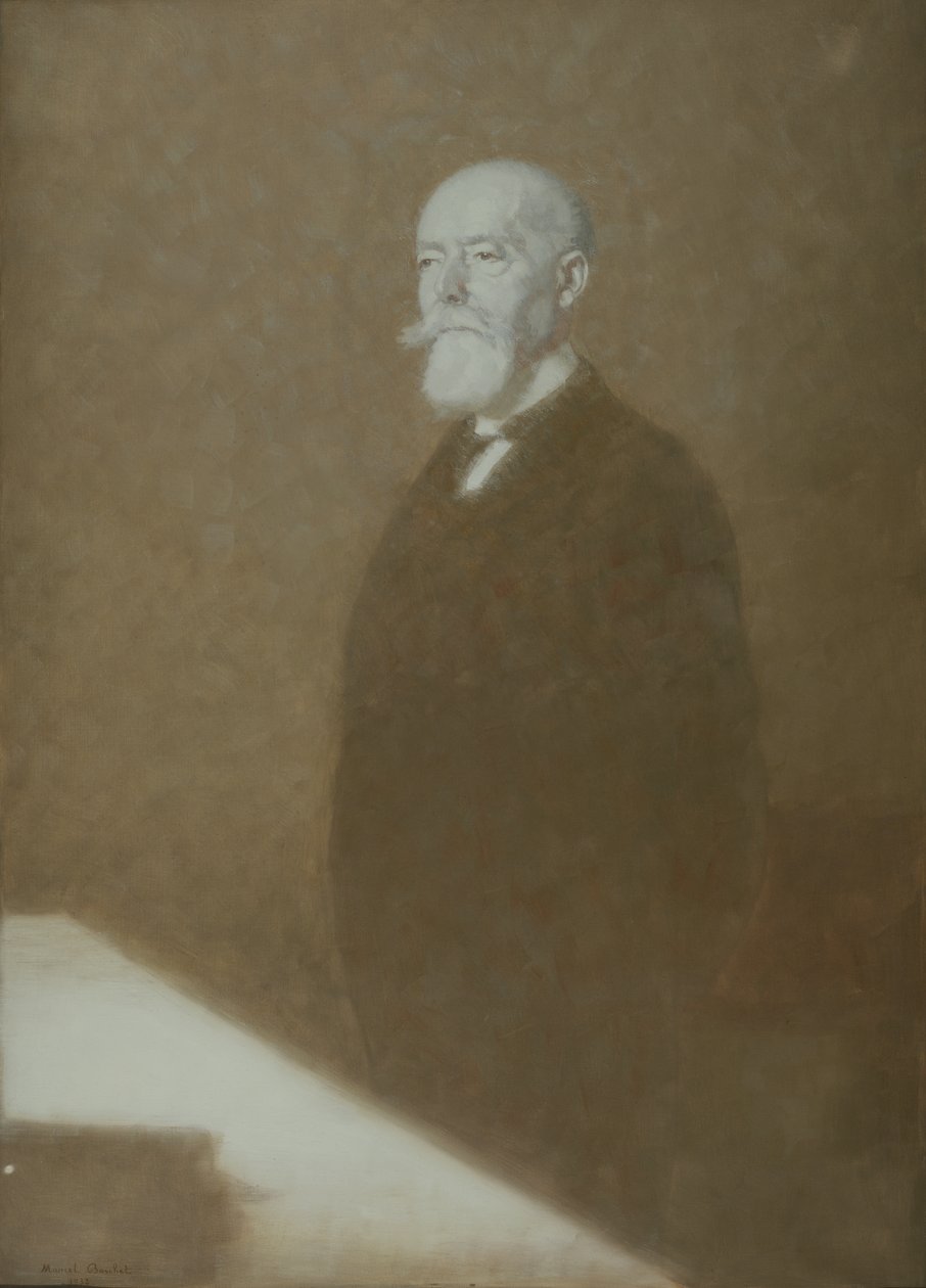 Portræt af Paul Doumer (1857-1932) 1932 af Marcel Andre Baschet