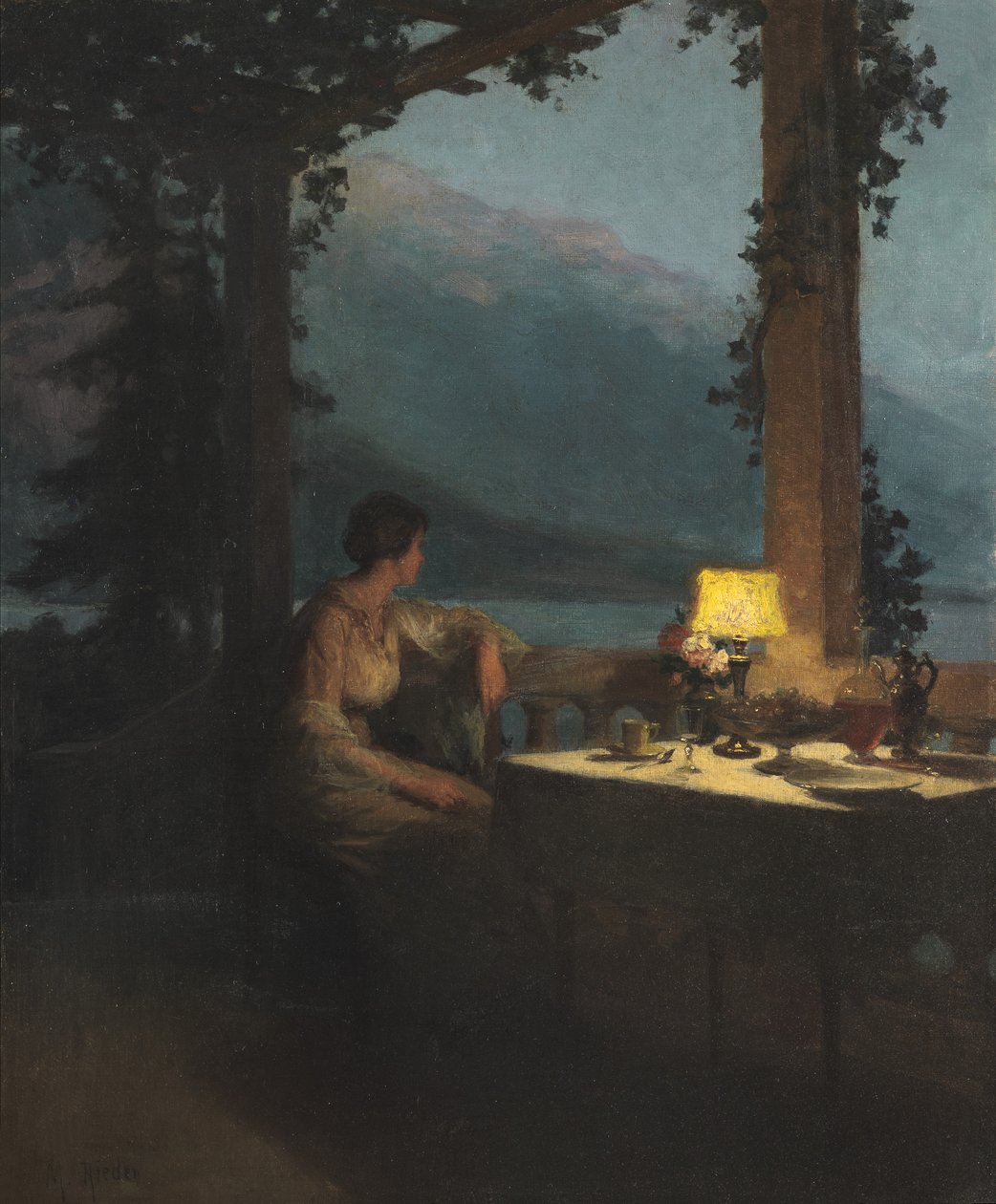 The Terrace, Annecy af Marcel Rieder
