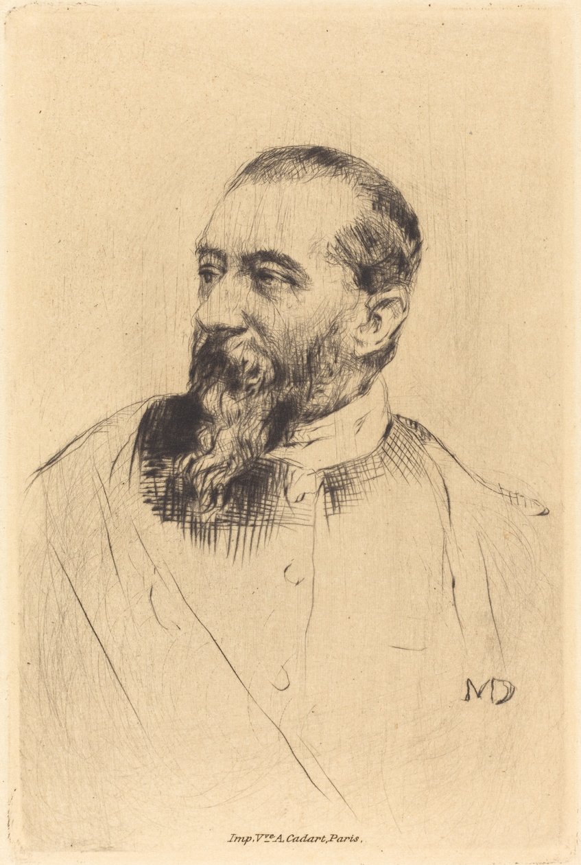 Alphonse Karr af Marcellin Gilbert Desboutin