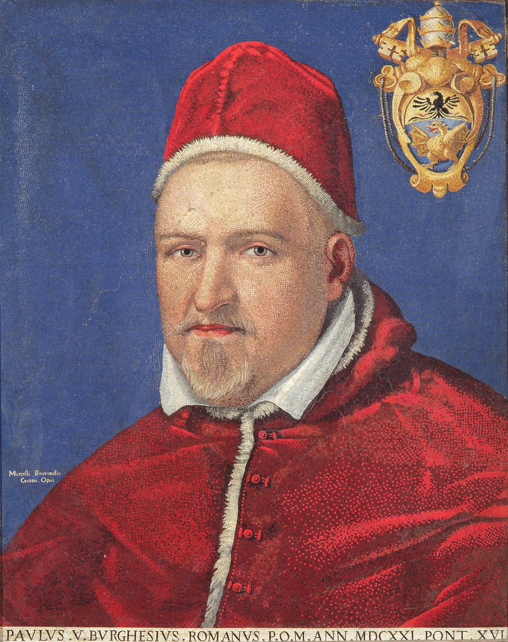 Pave Paul V (mosaik) af Marcello Provenzale
