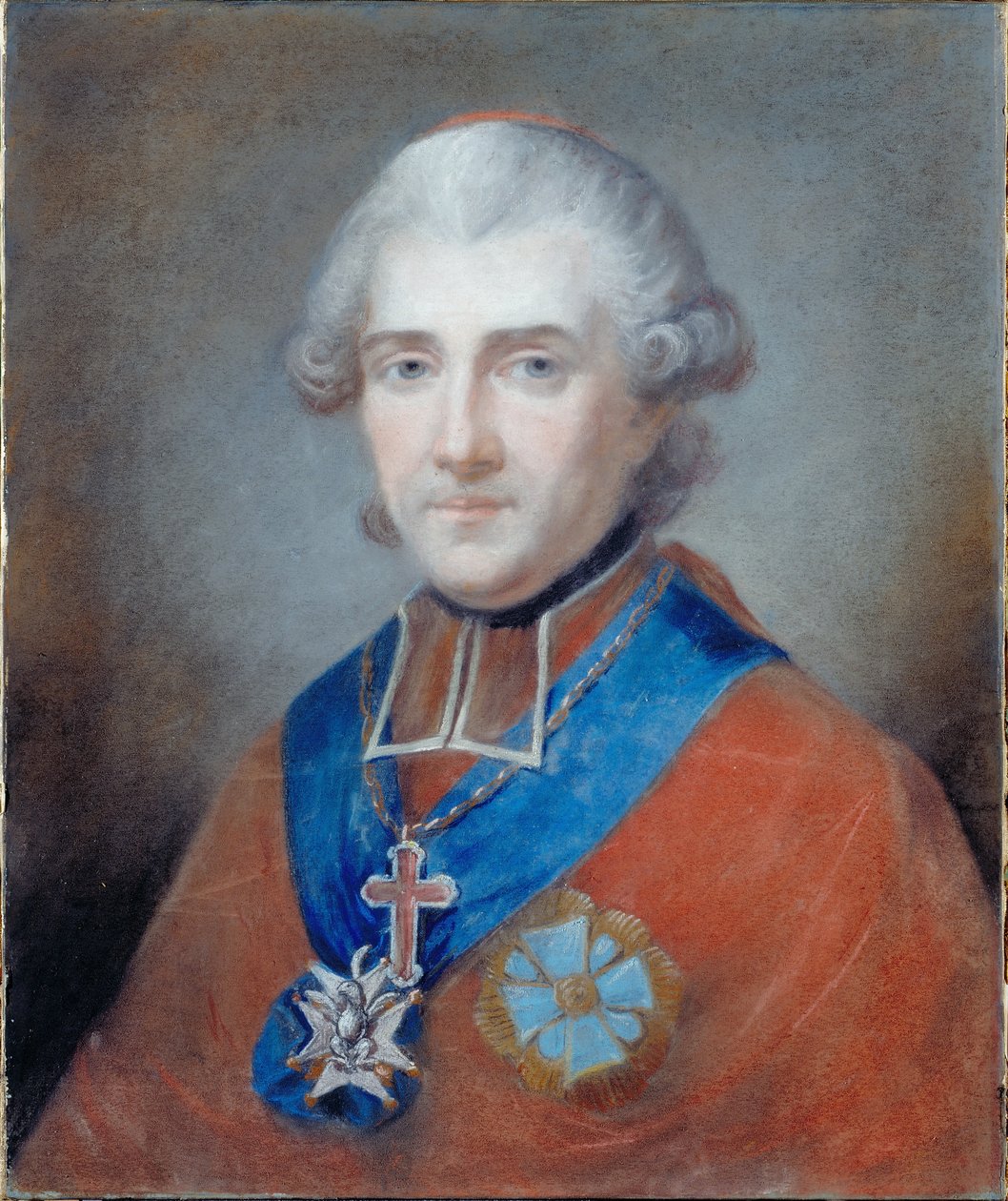 Michal Poniatowski, Prince Primate of Poland af Marcello Bacciarelli