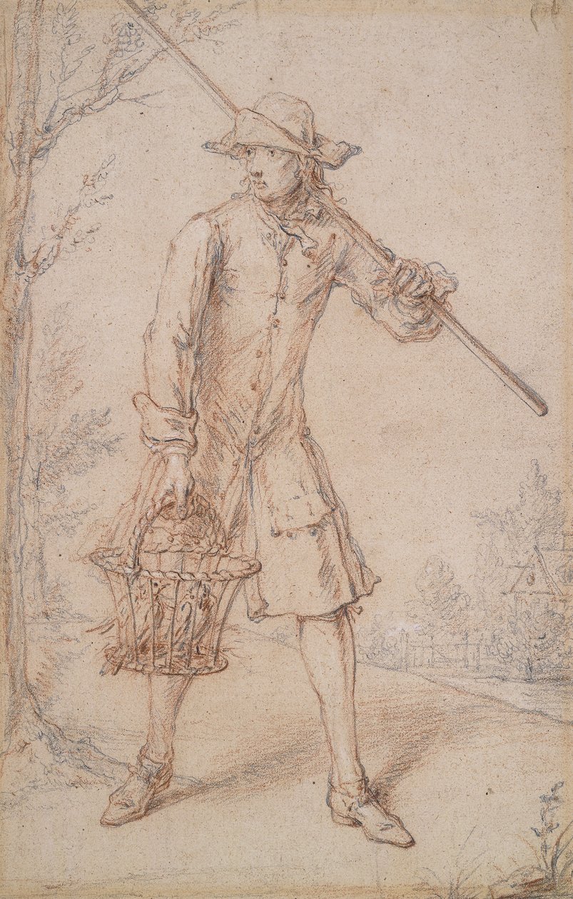 En fuglefanger, af Marcellus the Elder Laroon