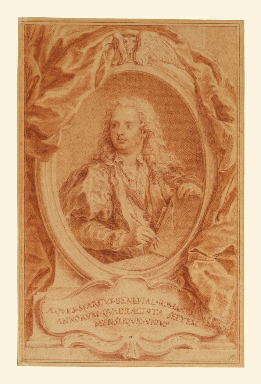 Selvportræt af Marco Benefial
