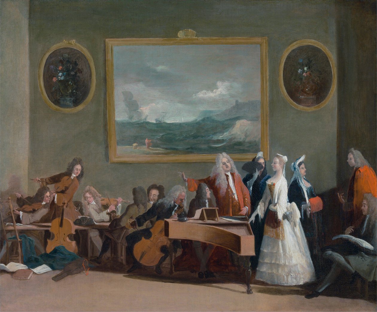 Prøve på en opera af Marco Ricci