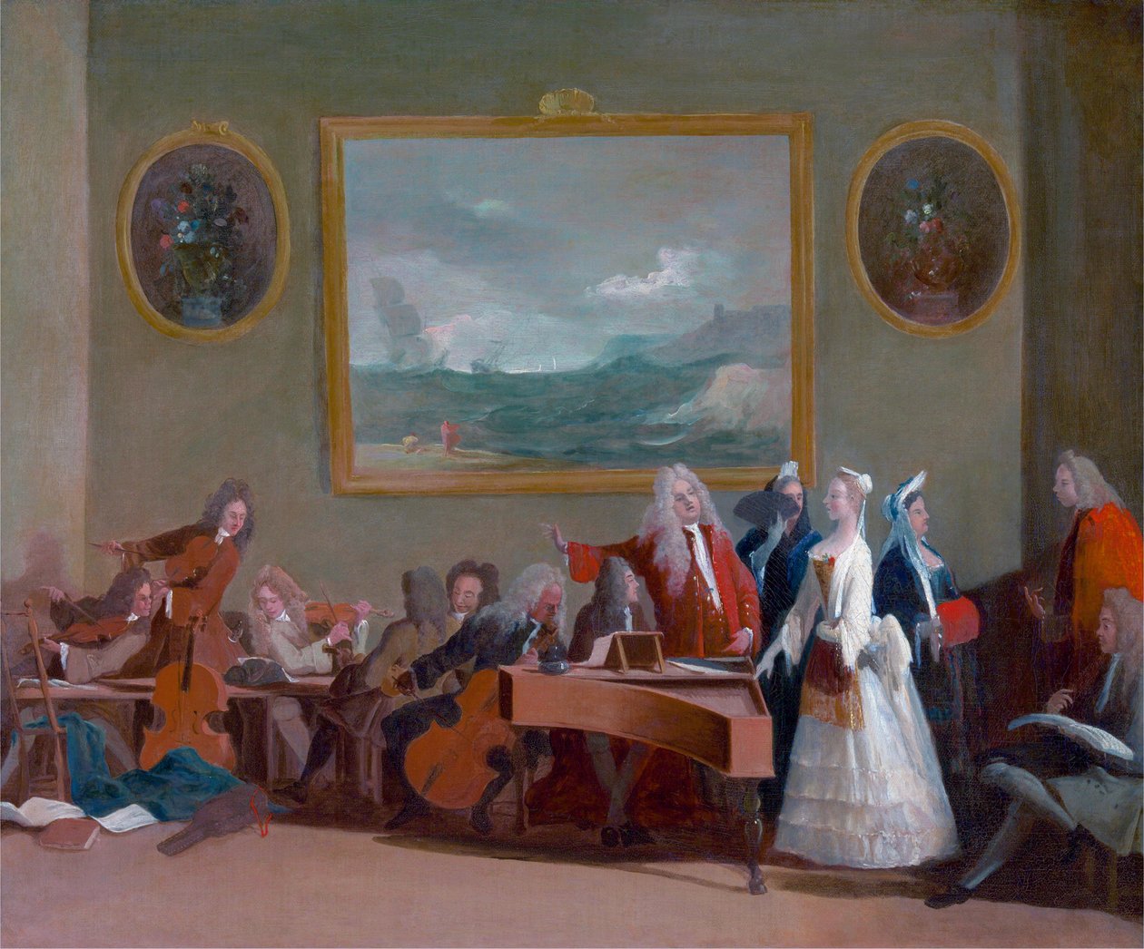Prøve på en opera af Marco Ricci