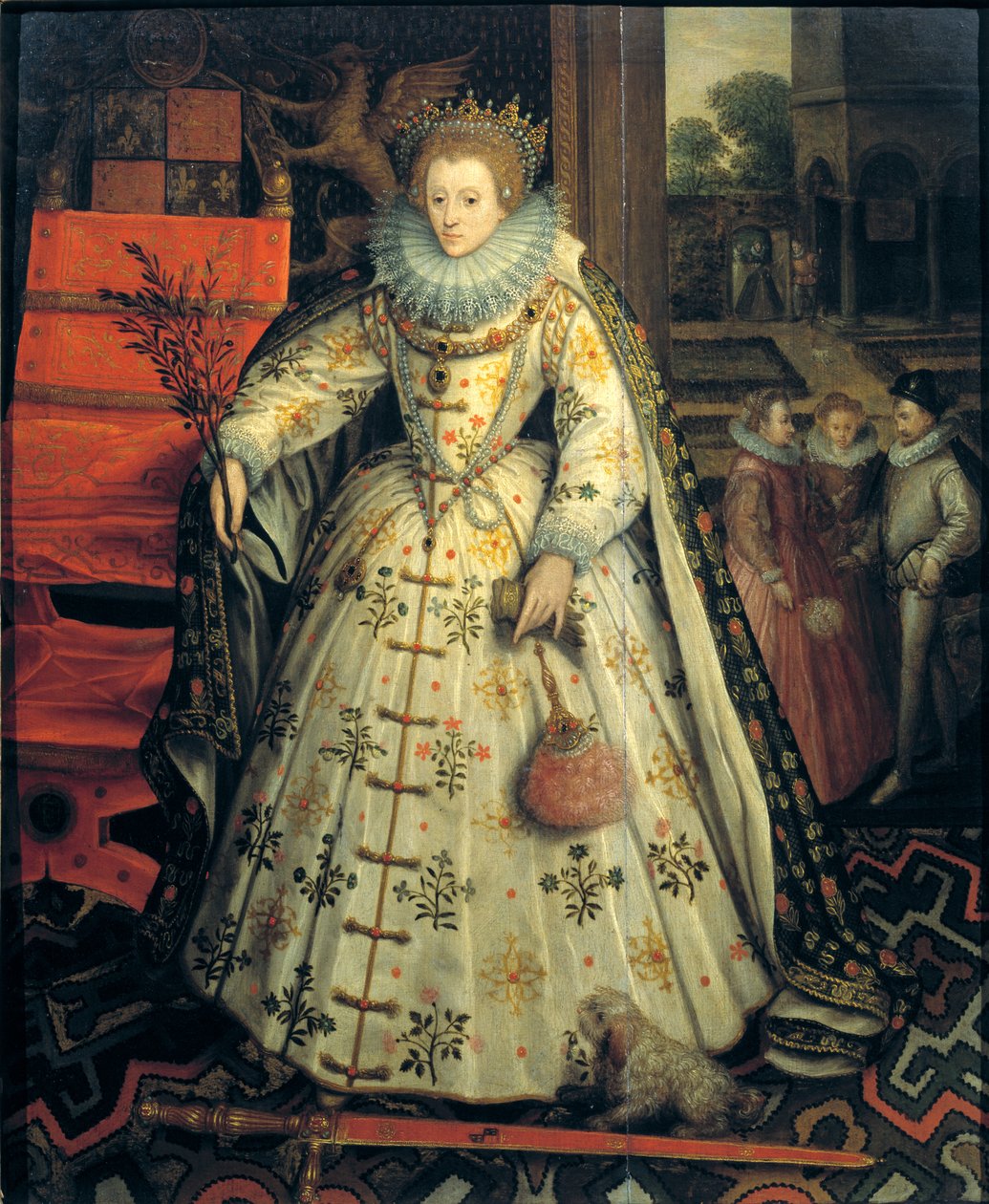 Dronning Elizabeth I, ca. 1580 af Marcus Gheeraerts