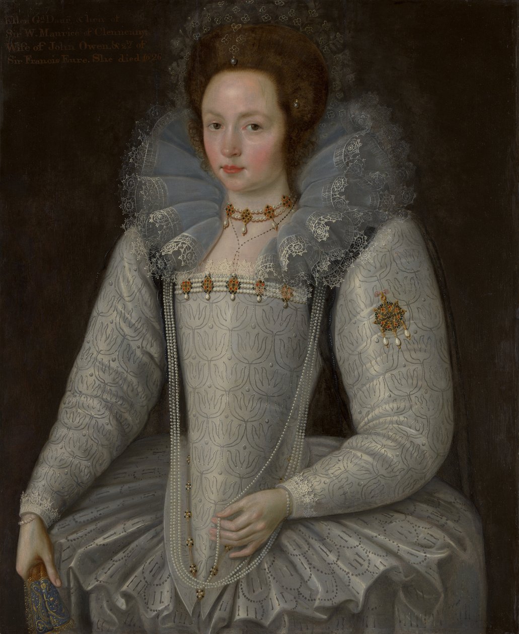 Ellen Maurice 1578-1626, 1597. af Marcus Garret Gheeraerts the Younger