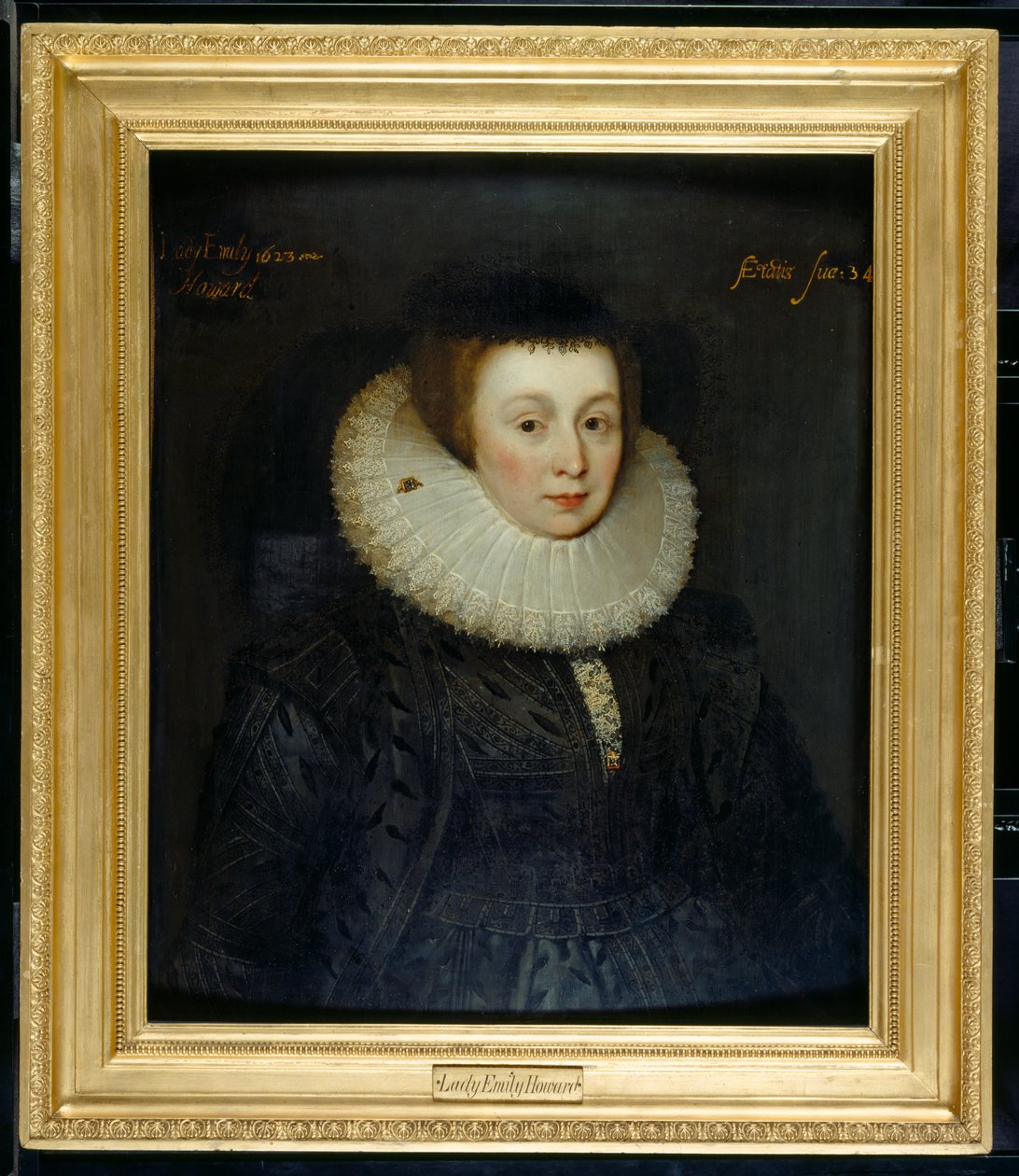 Lady Emily Howard af Marcus Gheeraerts