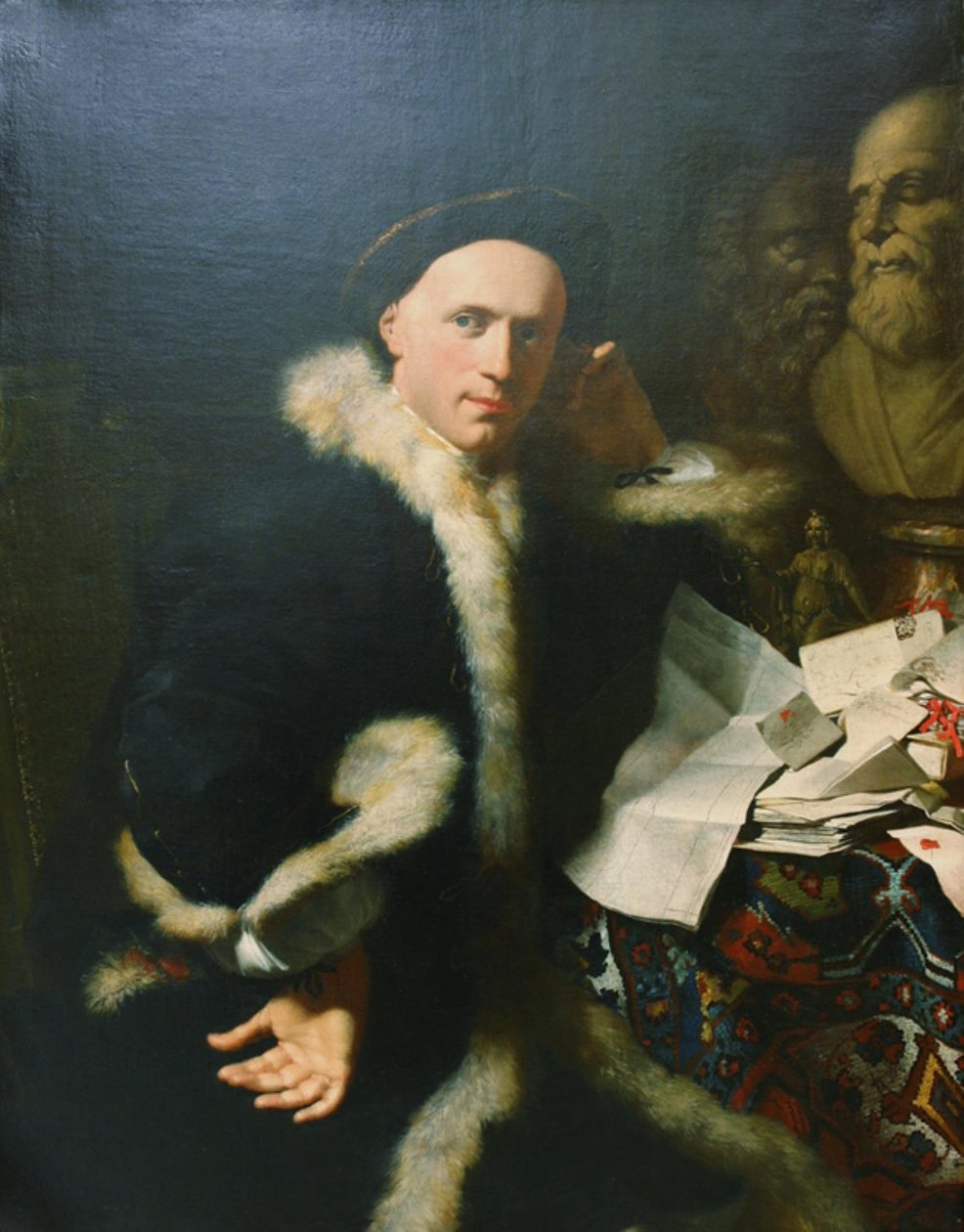 Portræt af John Lambert af Marcus Tuscher