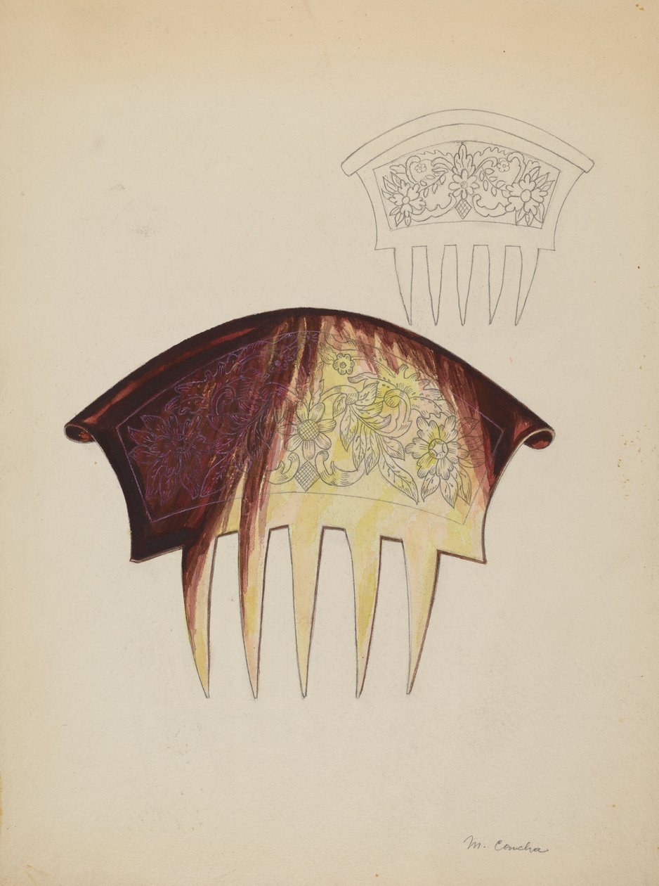 Comb, 19351942. af Margaret Concha
