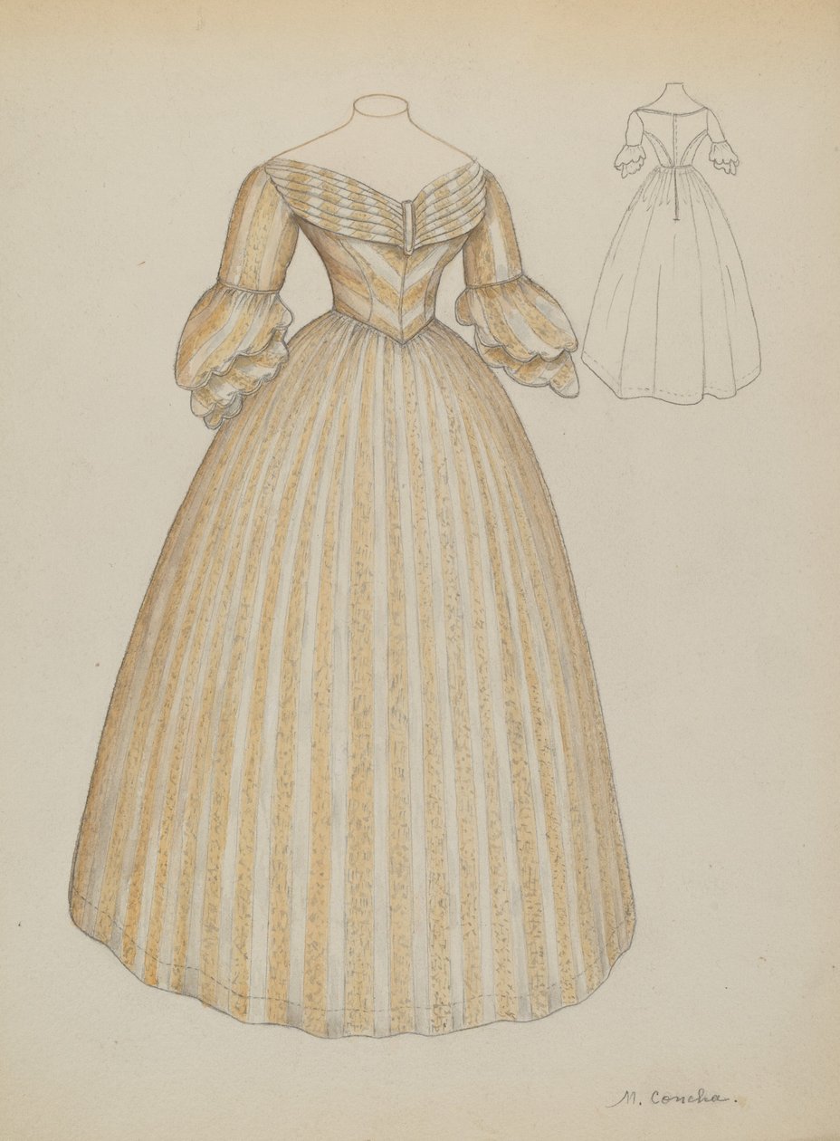 Brudekjole, ca. 1936. af Margaret Concha